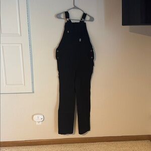 Carhartt Womens Rugged Flex Loose Fit Canvas Bib Overall NWT